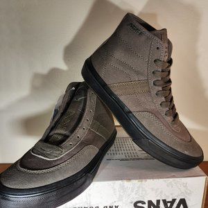 NWT VANS Crockett High Bungee Cord/Black Men (5.0)